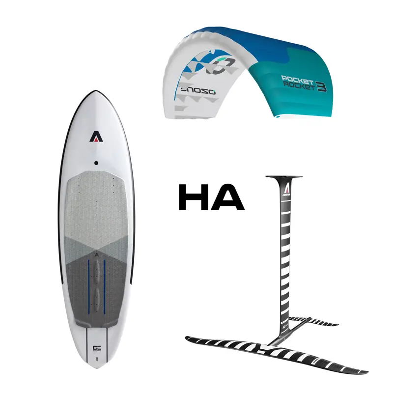 Ozone Pocket Rocket Parawing Package – Complete Setup With Mid-Length Fg & Ha Harness 1