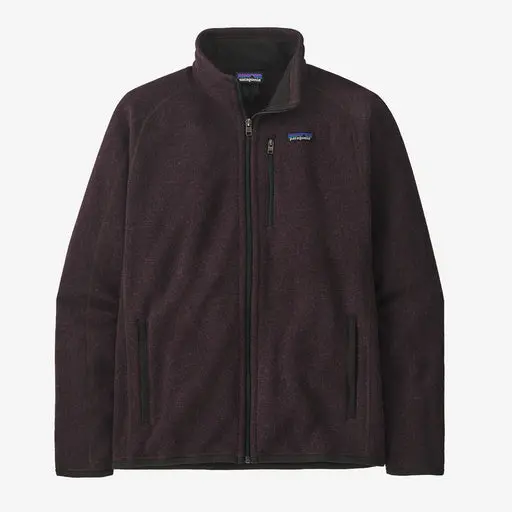 Patagonia Better Sweater Fleece Jacket In Obsidian Plum 1