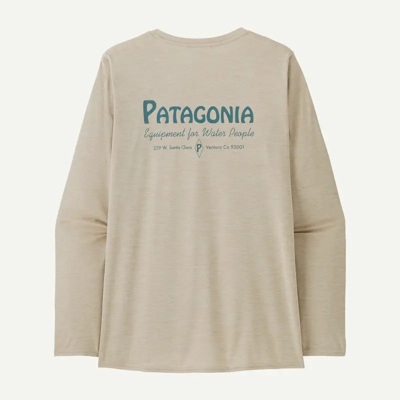 Patagonia Cap Cool Daily Graphic Long-Sleeve Shirt – Pumice X-Dye 1