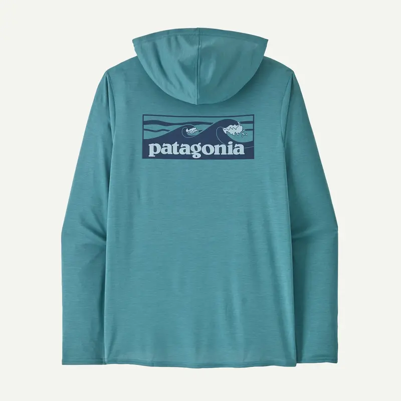 Patagonia Cap Cool Daily Graphic Long-Sleeve Shirt – Wetland Blue X-Dye 1