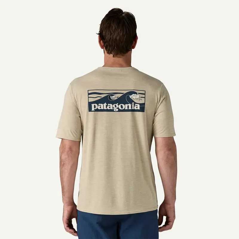 Patagonia Cap Cool Daily Graphic Shirt – Pumice X-Dye Finish 1