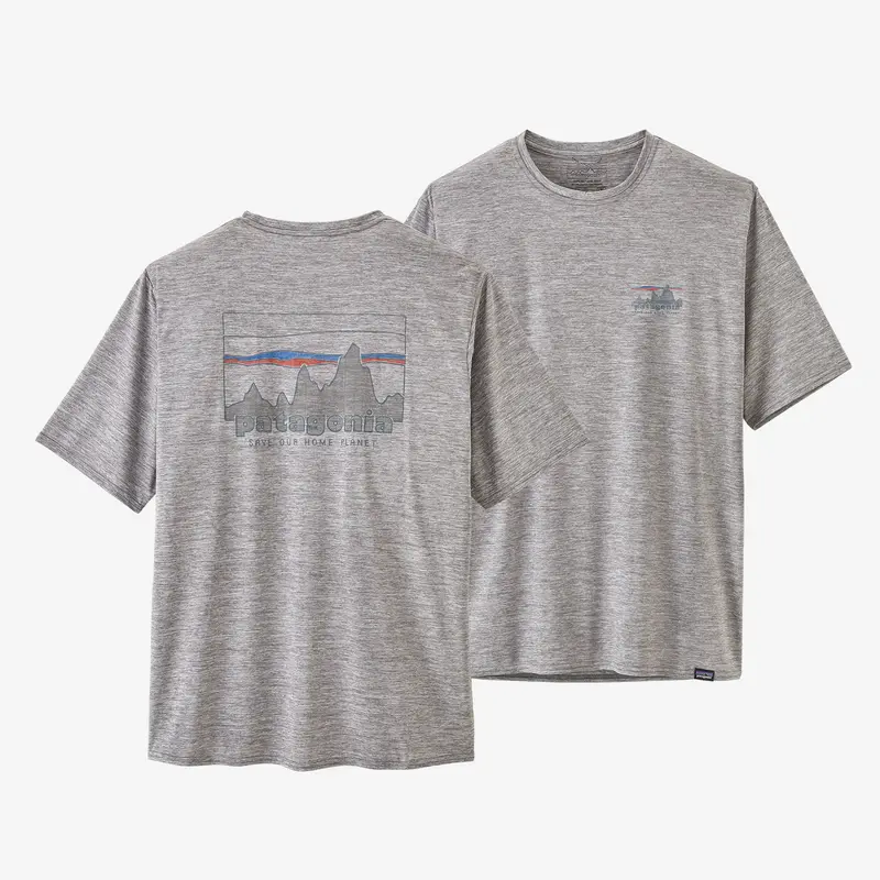 Patagonia Cap Cool Daily Graphic Shirt – Skyline Blue (73) 1