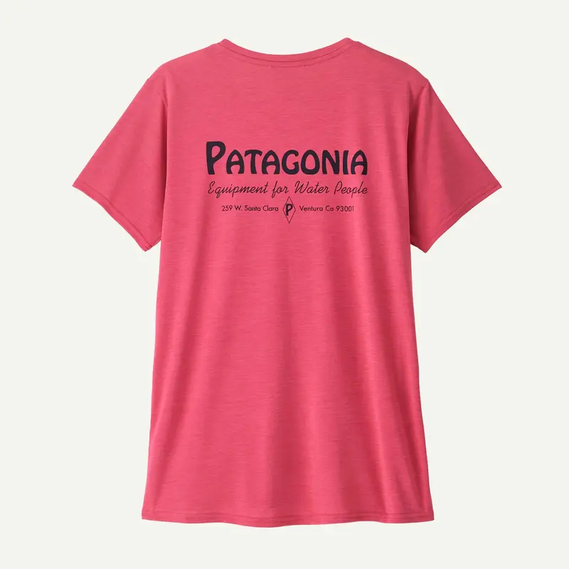 Patagonia Cap Cool Daily Graphic Short-Sleeve Shirt – Luminous Pink X-Dye 1