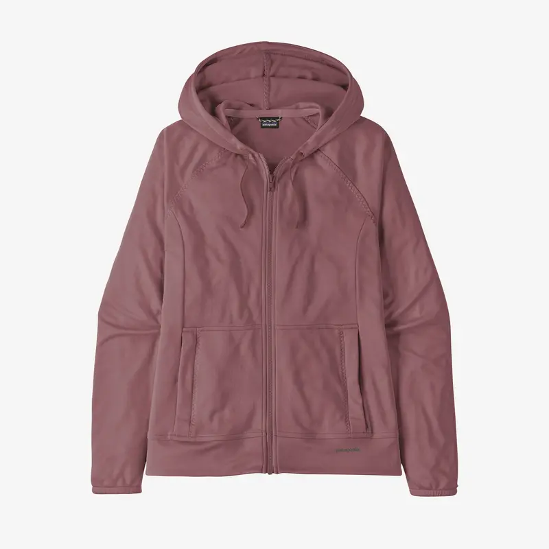 Patagonia Coastal Hideaway Hooded Lightweight Jacket In Evening Mauve 1