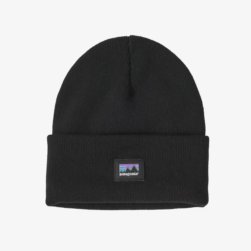 Patagonia Everyday Knit Beanie In Black 1