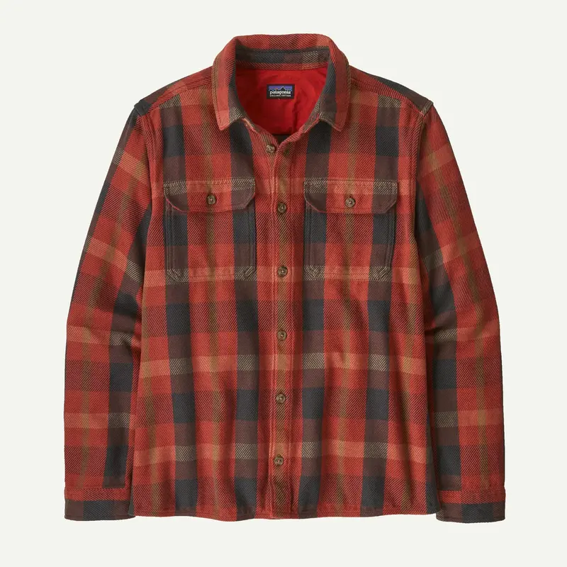 Patagonia Fjord Loft Long-Sleeve Shirt – Amanita Red 1