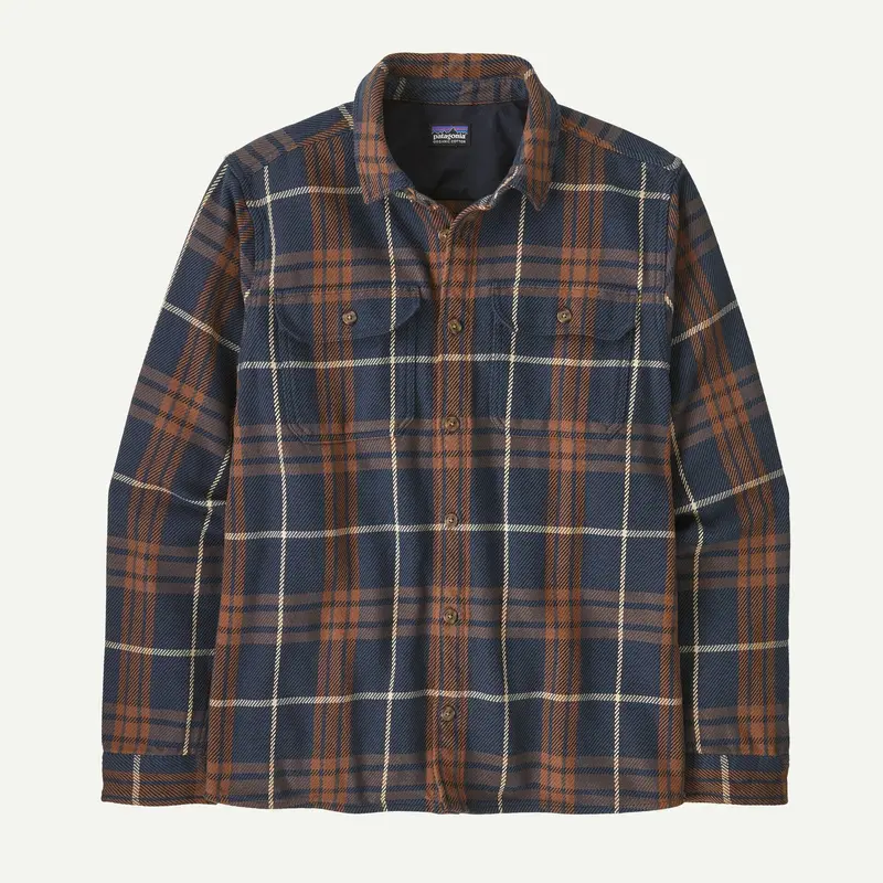 Patagonia Fjord Loft Long-Sleeve Shirt – Sunken Blue 1