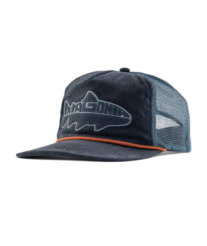 Patagonia Fly Catcher Wild Waterline Smolder Blue Hat 1
