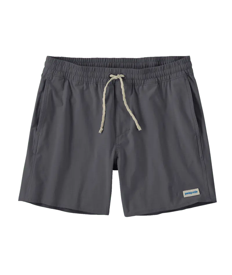 Patagonia Home Waters Volley 16" Shorts In Forge Grey 1
