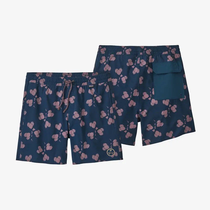 Patagonia Hydropeak Volley 16 Gerry Islands Tidepool Blue Boardshorts – Gerry Patch 1