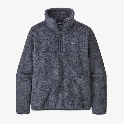 Patagonia Los Gatos Quarter-Zip Fleece Jacket In Smolder Blue 1