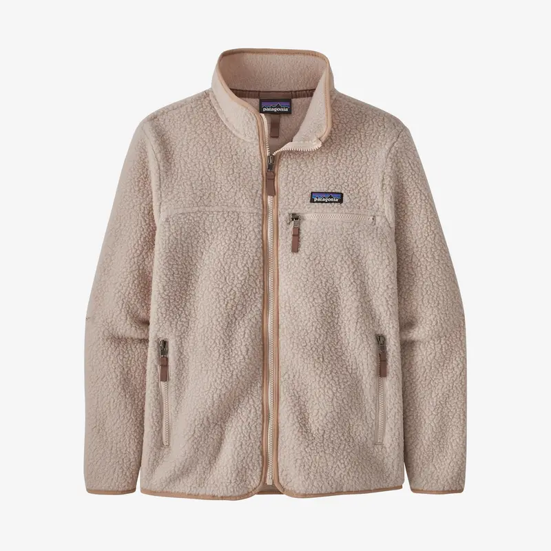 Patagonia Retro Pile Fleece Jacket In Shroom Taupe 1