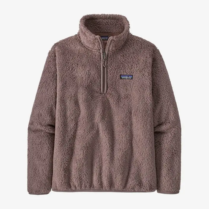 Patagonia Women'S Los Gatos 1/4-Zip Fleece Jacket In Dusky Brown 1
