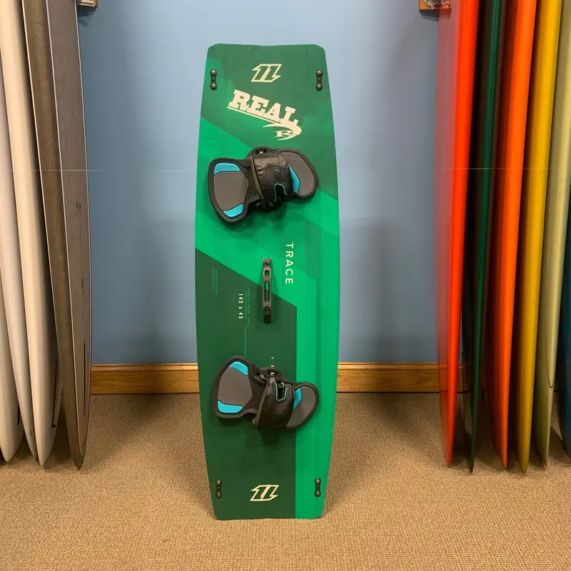 Pre-Owned 2022 North Trace Kiteboard – Marine Green, 145 Cm With Straps 1