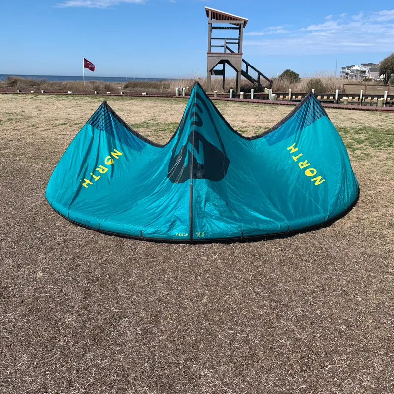 Pre-Owned 2024 North Reach Kite – Turquoise, 10M 1
