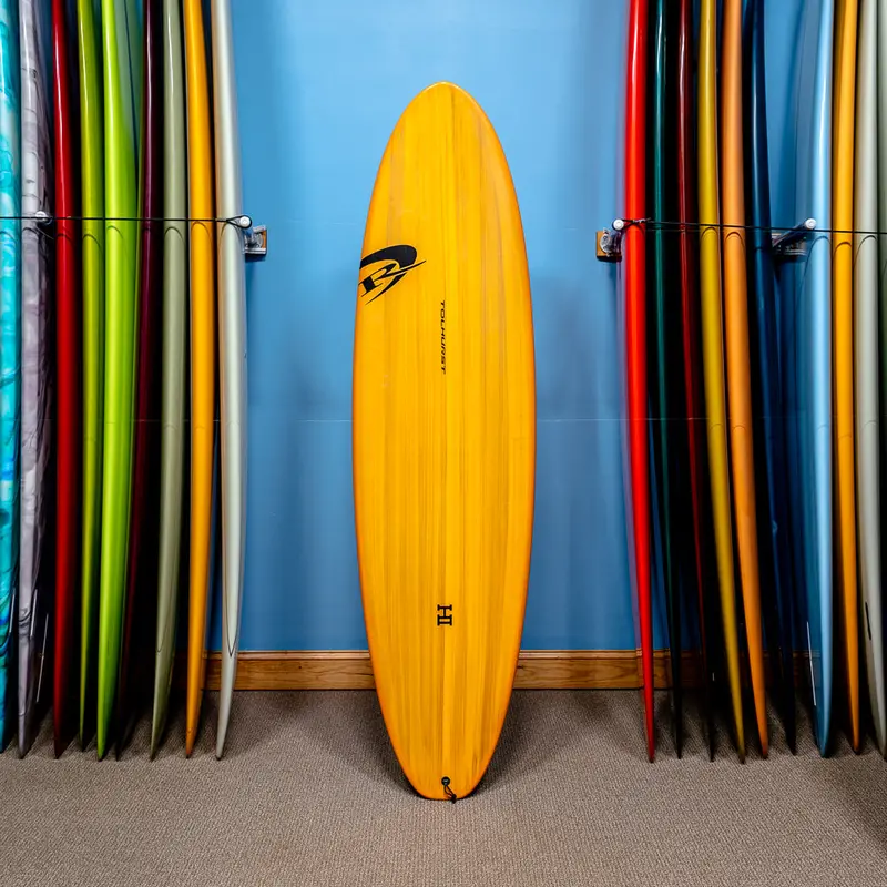 Pre-Owned Harley Ingleby Moe Mini Thunderbolt – 6'10" Red Performance Shortboard 1