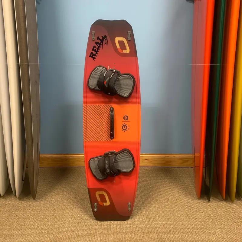 Pre-Owned Ozone Code V4 Kiteboard – Red, 138 Cm With Foot Straps 1