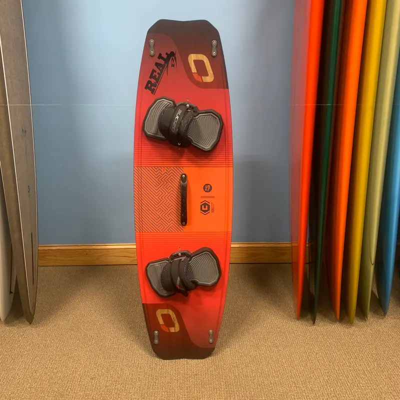 Pre-Owned Ozone Code V4 Kiteboard – Red, 141 Cm With Foot Straps 1