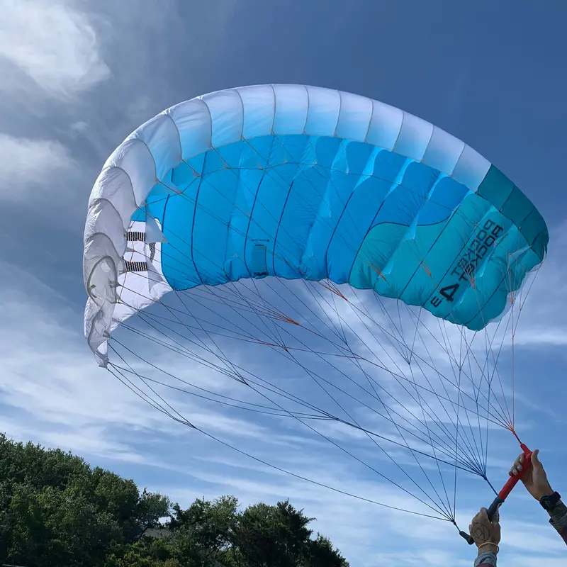 Pre-Owned Ozone Pocket Rocket Parawing – 4.3M Solid Color 1