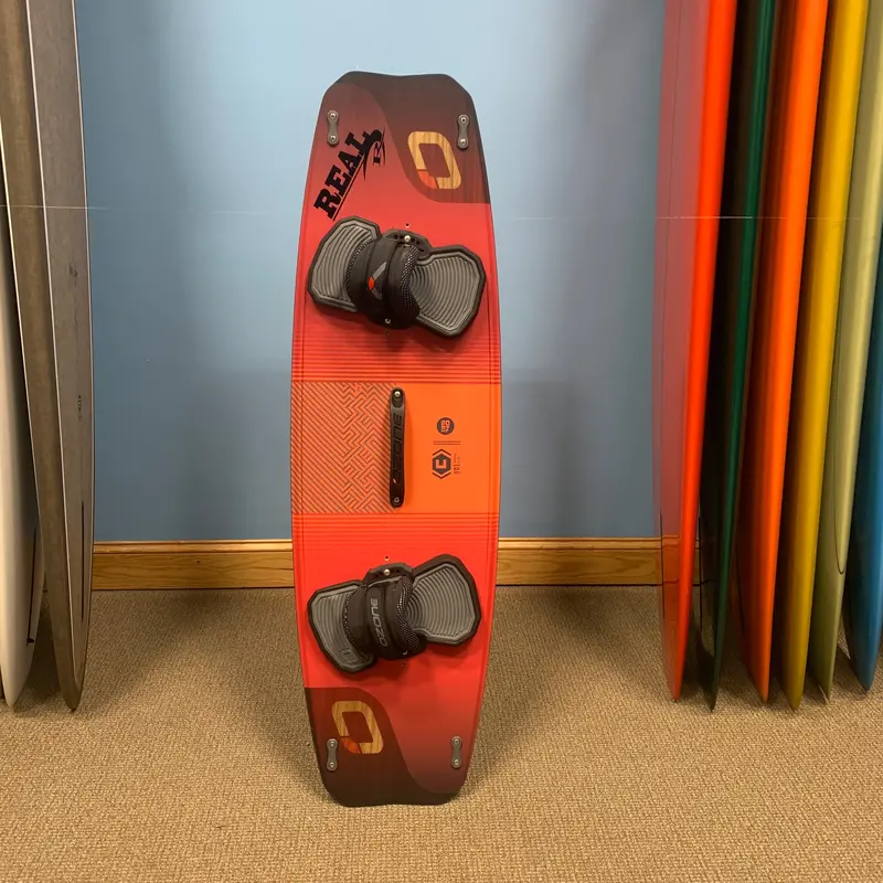 Previously Owned Ozone Code V4 Kiteboard – Red, 135Cm With Straps 1
