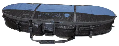 Pro-Lite Armored Coffin Board Bag For 3–4 Surfboards – Brushed Finish 1