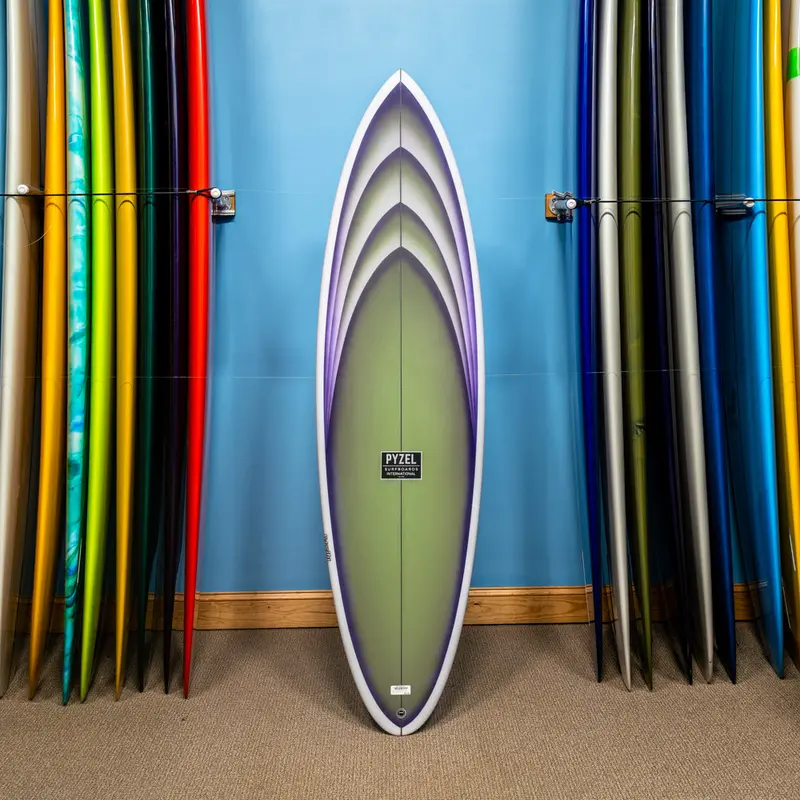 Pyzel Crisis Twin Performance Board - Pu/Poly, 6'8" 1