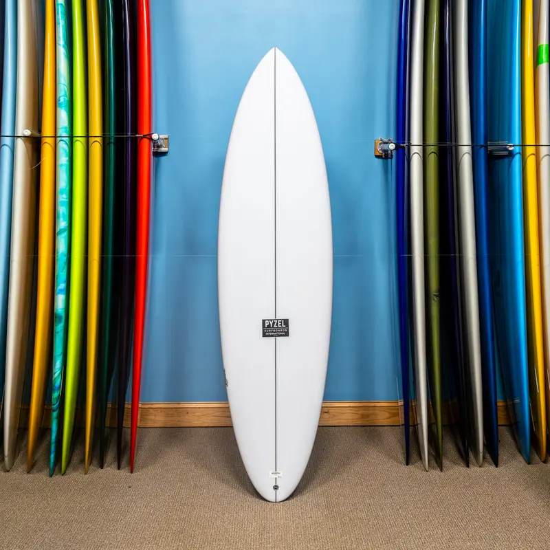 Pyzel Crisis Twin Pu/Poly Surfboard – 6'10" High-Performance Model 1
