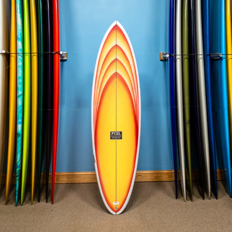 Pyzel Crisis Twin Pu/Poly Surfboard – 6'6" Versatile Shape 1