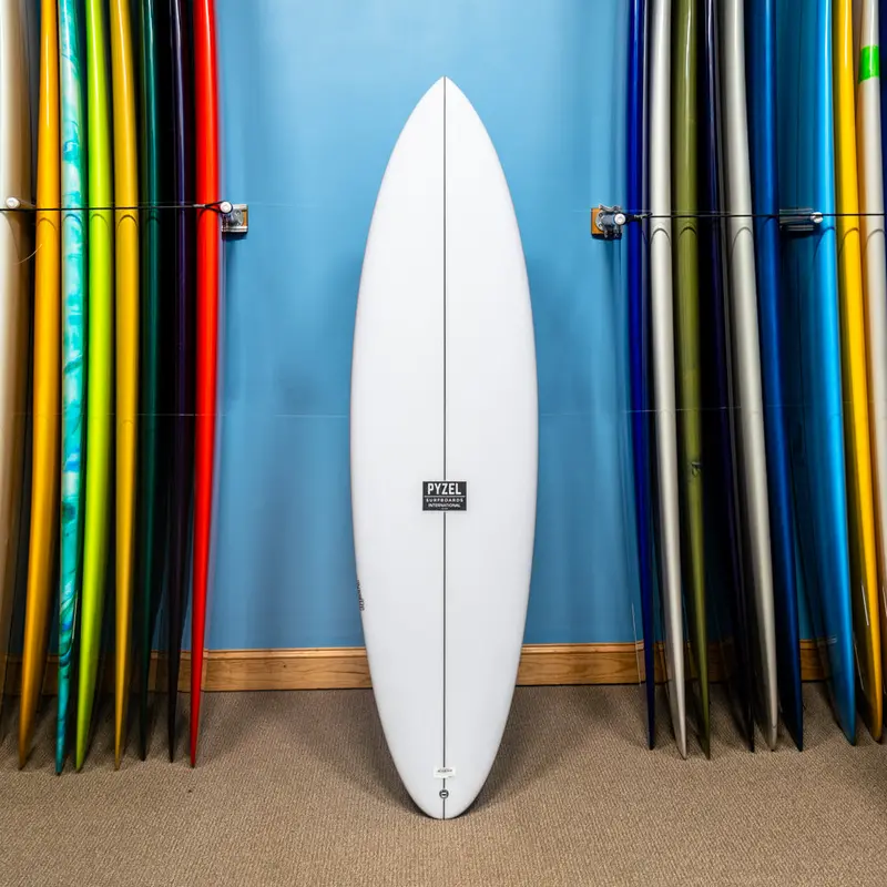 Pyzel Crisis Twin Surfboard – 6'8" Pu/Poly Outline 1