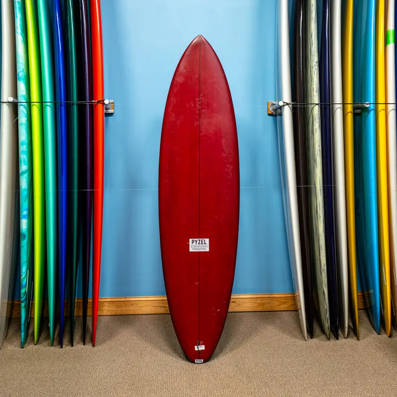 Pyzel Mid Length Crisis – Used Pu/Poly Surfboard (6'10") 1