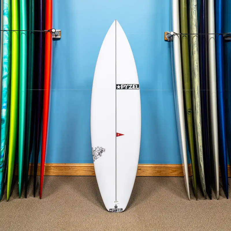 Pyzel Power Tiger Surfboard – Pu/Poly, 5'9" High-Speed Shortboard 1