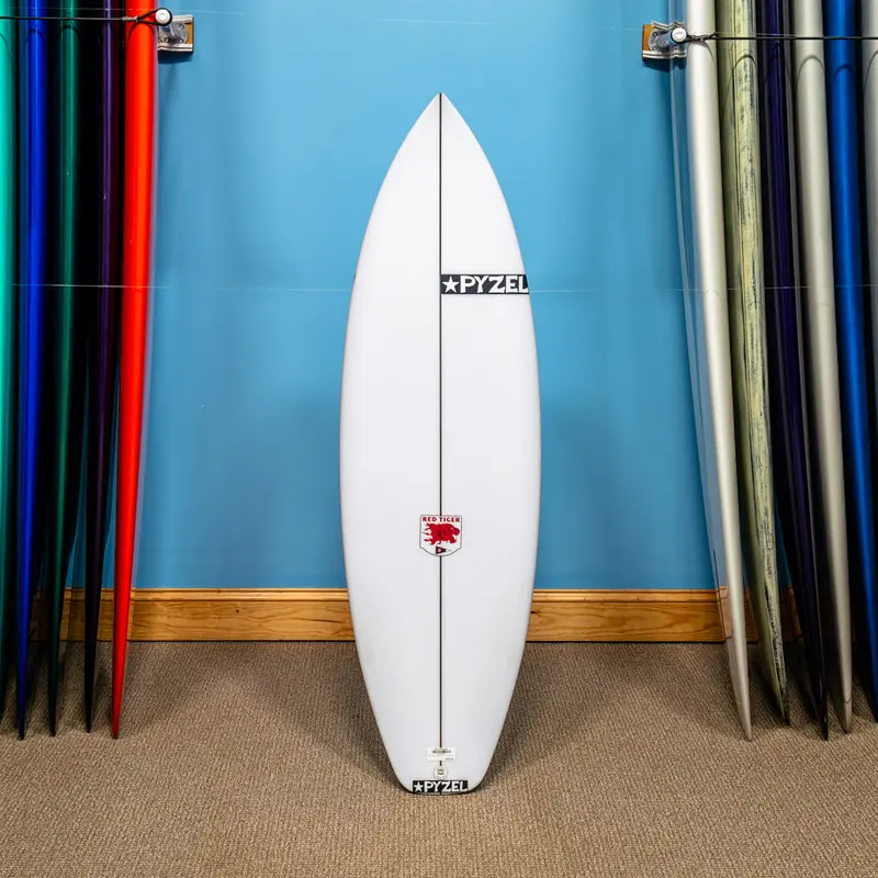 Pyzel Red Tiger Grom Surfboard – Pu/Poly, 4'10" Beginner Board 1