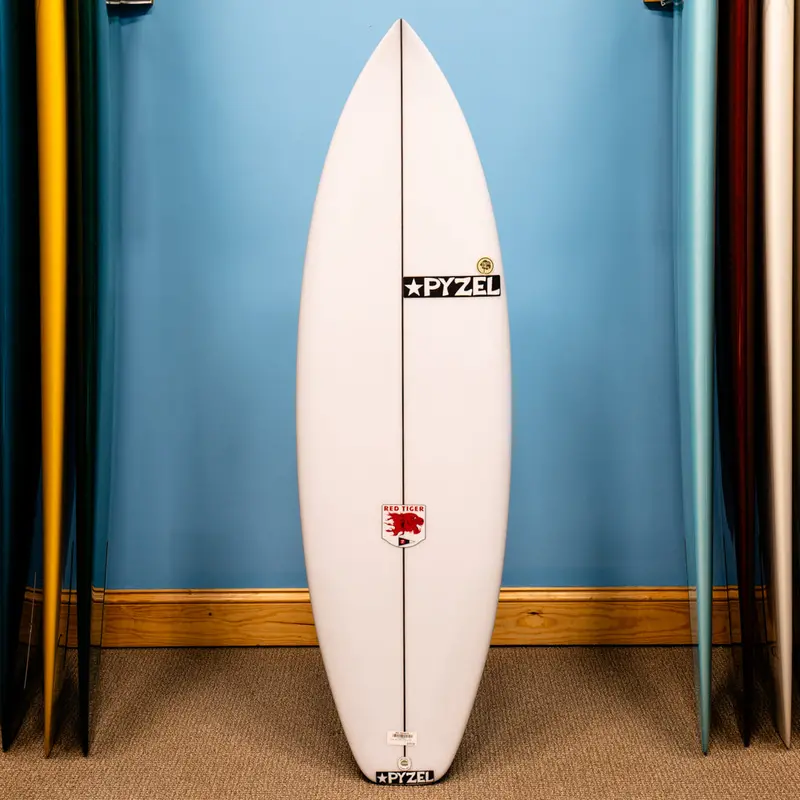 Pyzel Red Tiger Surfboard – Pu/Poly, 5'5" Versatile Shortboard 1