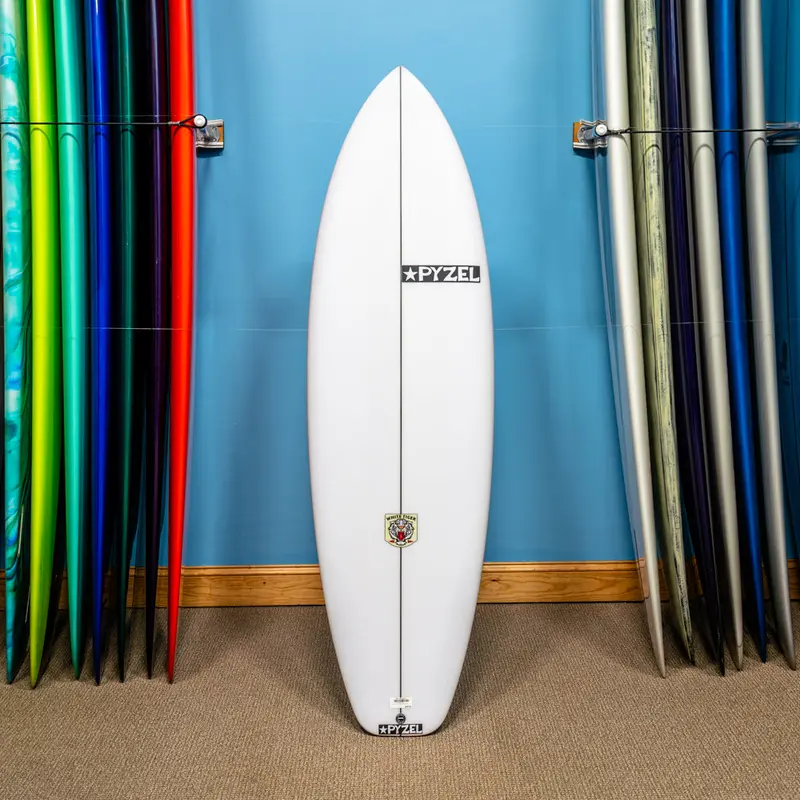 Pyzel White Tiger Pu/Poly Surfboard – 5'11" 1