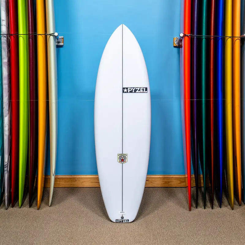 Pyzel White Tiger Surfboard – 5'9" Pu/Poly Performance Hybrid 1