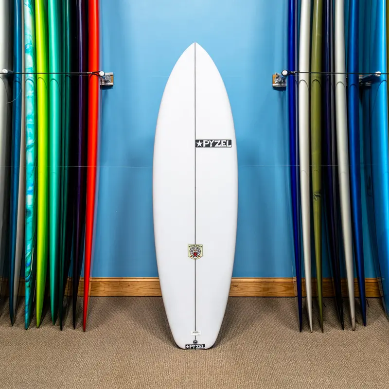 Pyzel White Tiger Surfboard – 6'0" Pu/Poly Construction 1