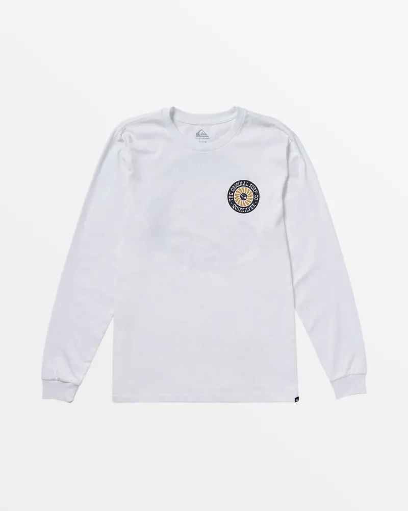 Quiksilver Bloom Cycle Short-Sleeve Tee In White 1