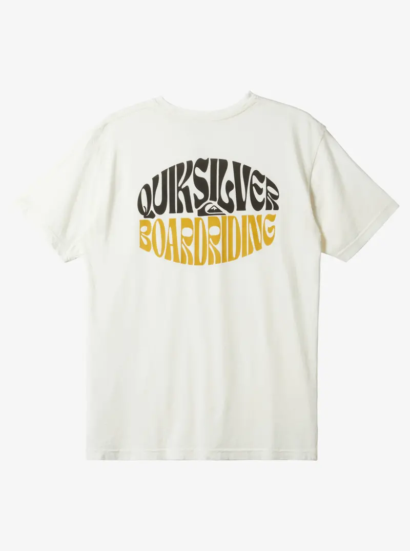 Quiksilver Bold Move Graphic T-Shirt – Antique White 1