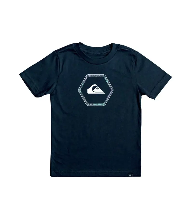 Quiksilver Boys’ In Shapes Graphic Tee – Navy Blazer 1