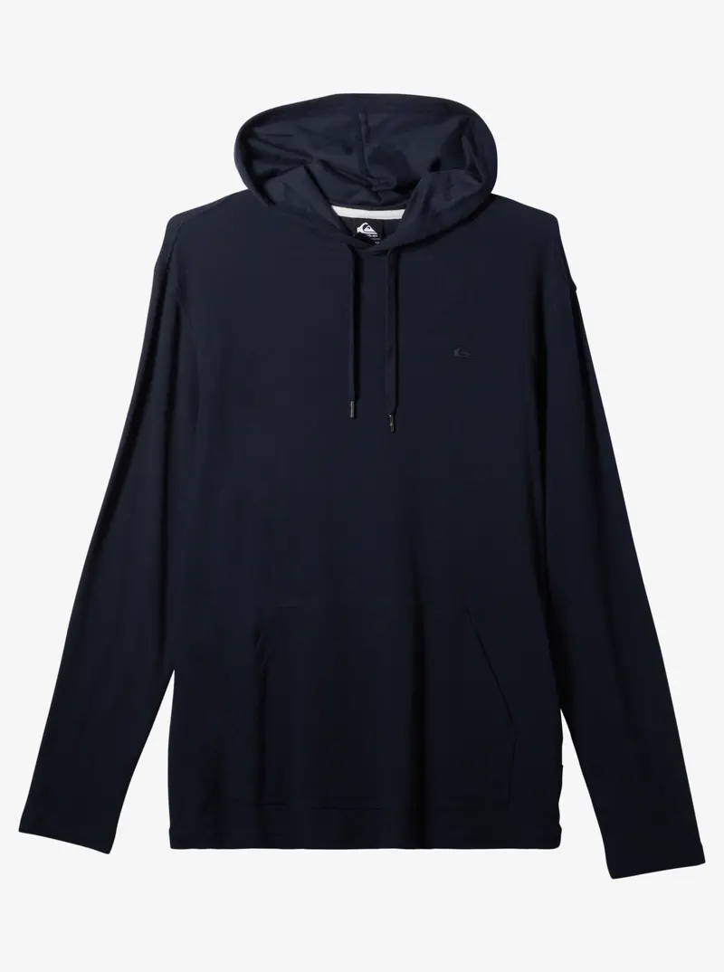 Quiksilver Drills Thermal Long-Sleeve Hooded Shirt In Navy 1