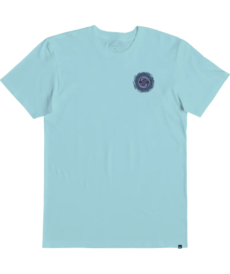 Quiksilver Good Vibration Short-Sleeve Tee – Angel Blue 1