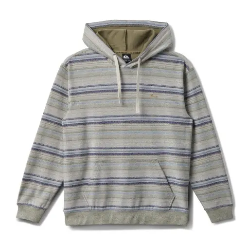 Quiksilver Great Otway Hooded Sweatshirt In Pale Aloe 1