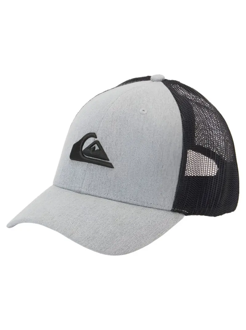 Quiksilver Grounder Hat – Heather Grey Texture 1