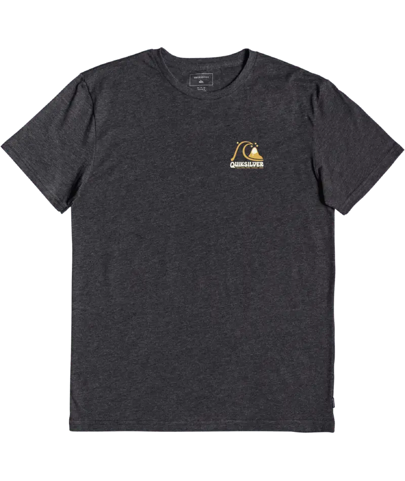 Quiksilver Mellow Tone Short-Sleeve T-Shirt – Charcoal Heather 1