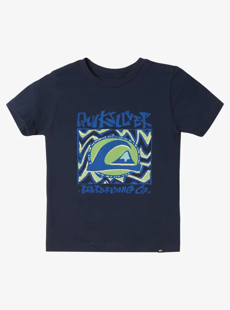 Quiksilver Midnight Sun Youth T-Shirt In Navy Blazer 1