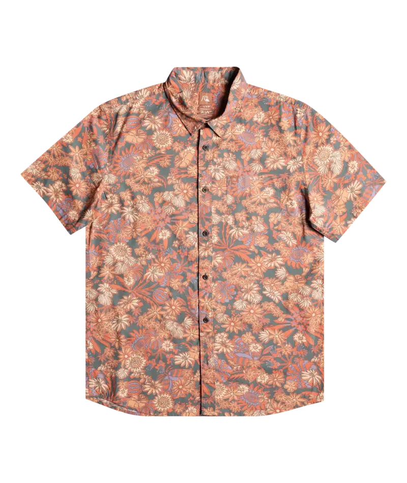 Quiksilver Morning Trip Short-Sleeve Shirt – Urban Chic 1