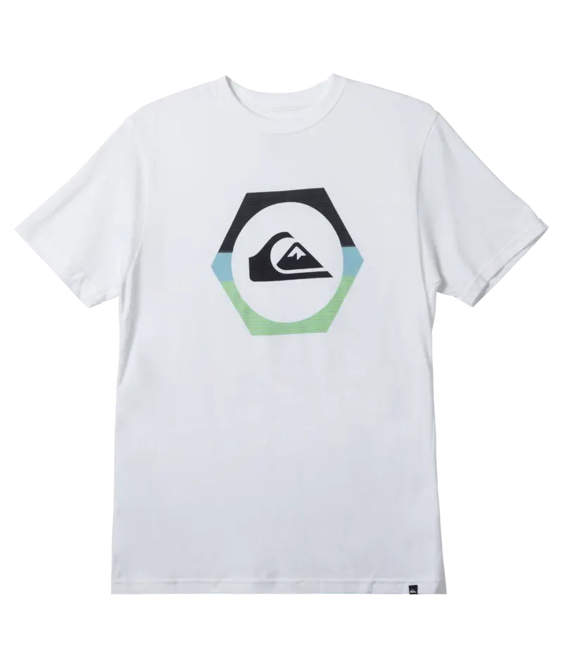 Quiksilver Shapeshifter Graphic Tee – Pure White 1