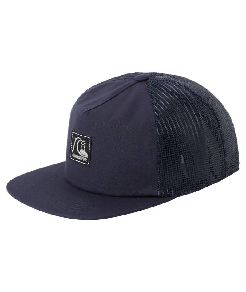 Quiksilver Single Fin Adjustable Hat In Navy Blazer 1