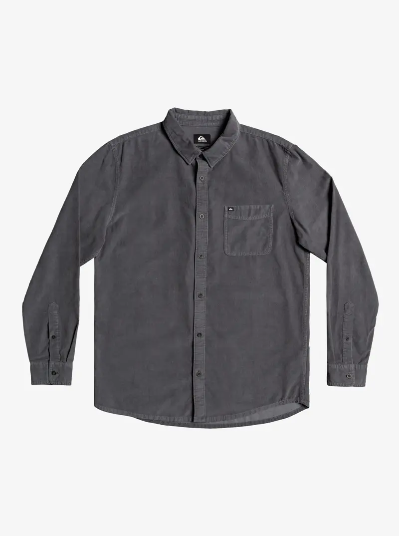 Quiksilver Smoke Trail Long-Sleeve Button-Down – Iron Gate 1