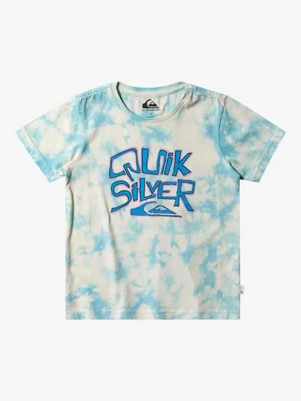 Quiksilver Smooth Gradient Boy Tee In Birch Grey 1